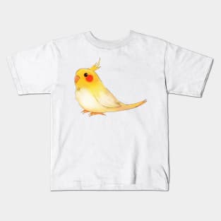 Cute Cockatiel Kids T-Shirt